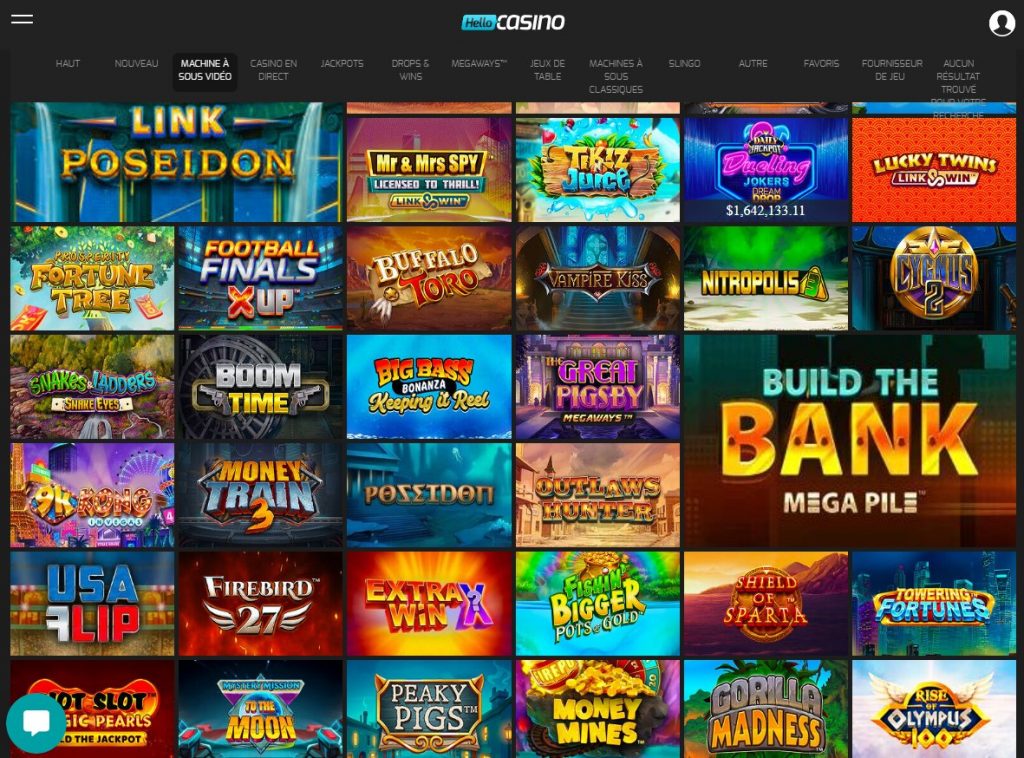 Playzee Casino Desktop Aperçu 2