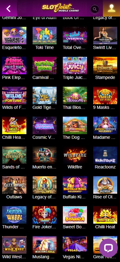 SlotJoint Casino Desktop Aperçu 2