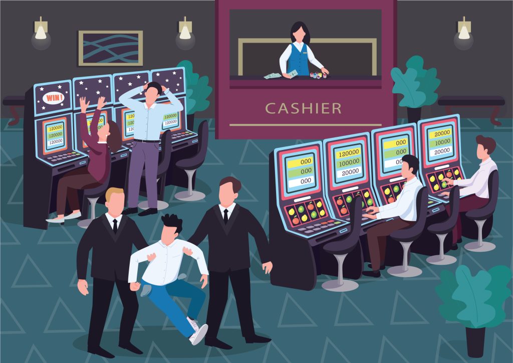 Les gens interdits d'accès aux casinos