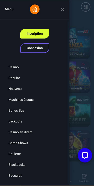Gama Casino Mobile aperçu 2