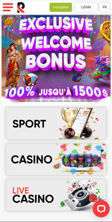 Rolletto Casino Mobile aperçu 1