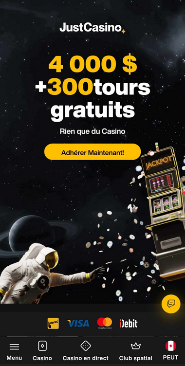 Just Casino Mobile aperçu 2