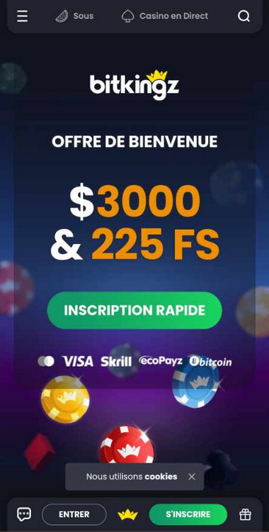 Bitkingz Casino Mobile aperçu 2