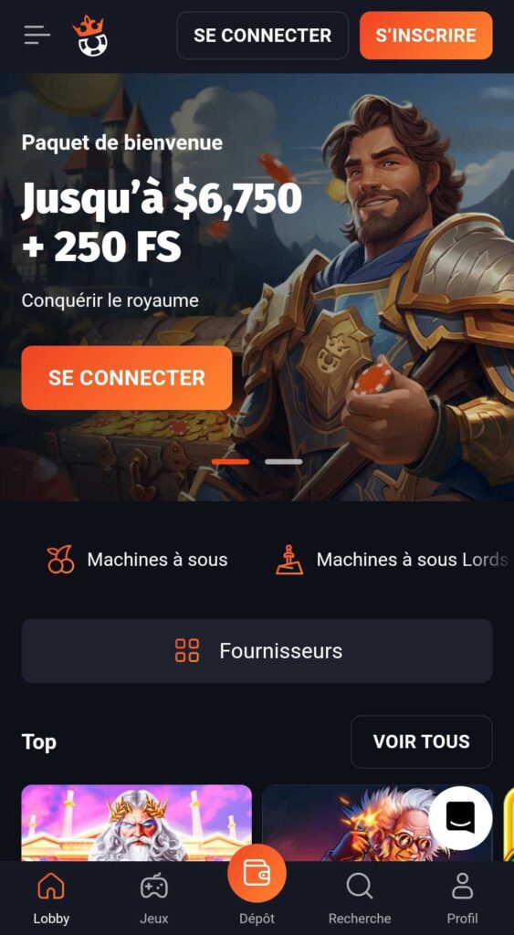 Meilleurs Casinos Mobile aperçu 2