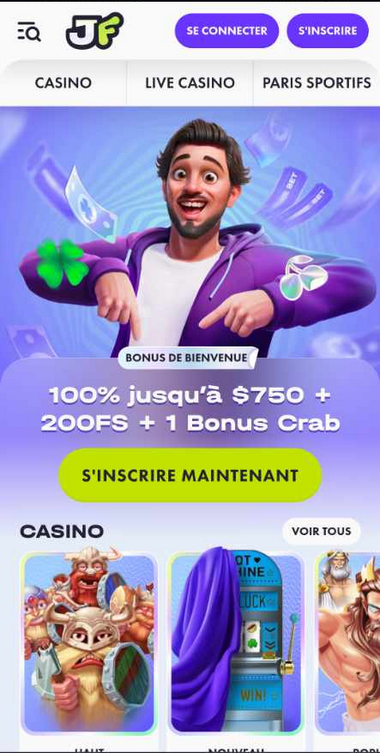 Jackpot Frenzy Casino Mobile aperçu 2