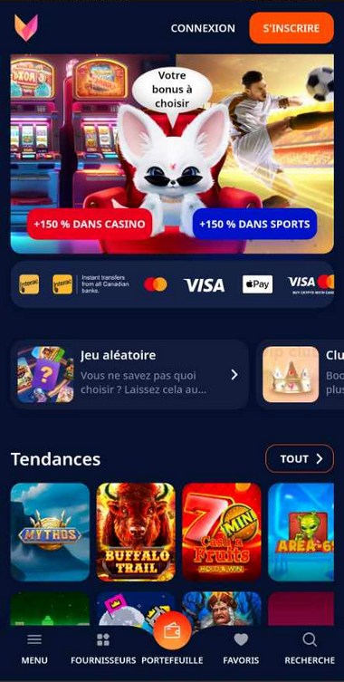 Monro Casino Mobile aperçu 2