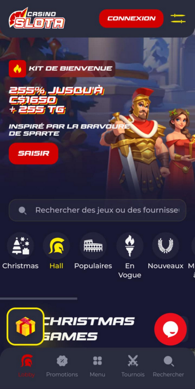 Slota Casino Mobile aperçu 2