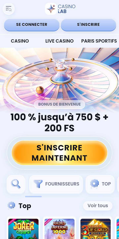 CasinoLab Mobile aperçu 1