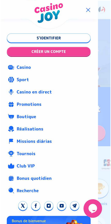 CasinoJoy Mobile aperçu 2
