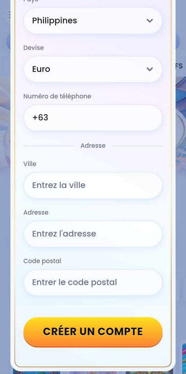 CasinoLab Registration Process Image 3