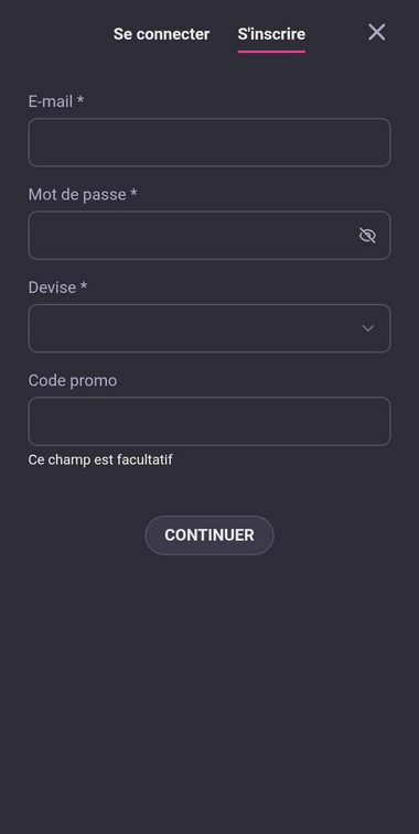 Hotloot Casino Registration Process Image 1