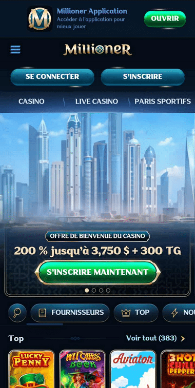 Millioner Casino Mobile aperçu 2