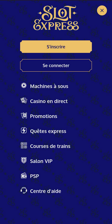 SlotExpress Casino Mobile aperçu 1