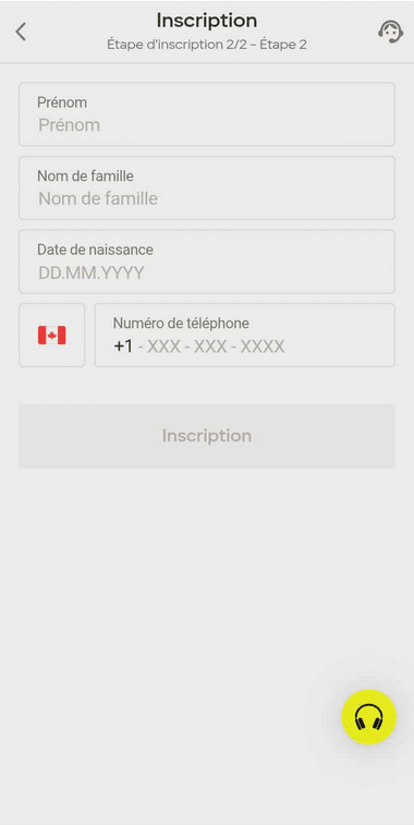 Parimatch Casino Registration Process Image 2