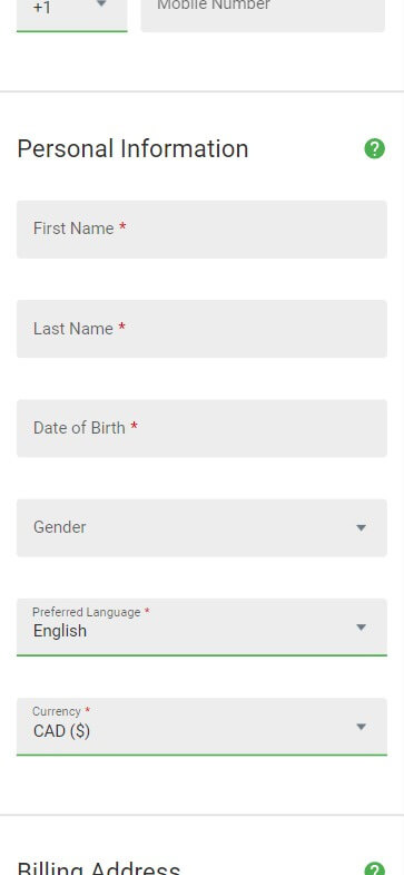 Slot Sites Registration Process Image 3