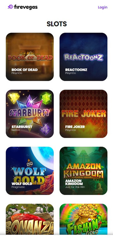 Interac Casinos Mobile Preview 1