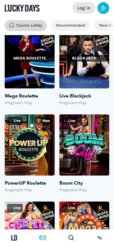 Ontario Online Casinos Mobile Preview 2