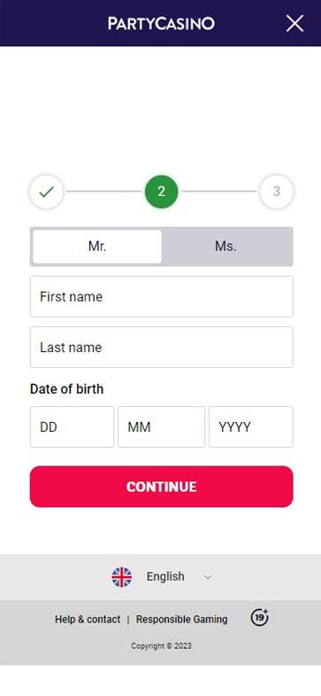 Interac Casinos Registration Process Image 3