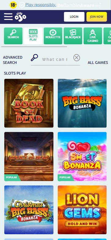 Slot Sites Mobile Preview 2