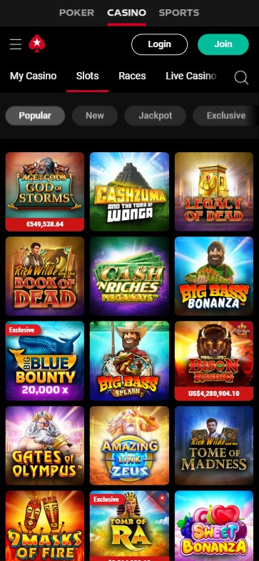 Ottawa Online Casinos Mobile Preview 1