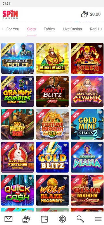 Slot Sites Mobile Preview 1