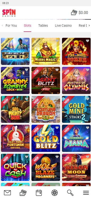 Ontario Online Casinos Mobile Preview 1