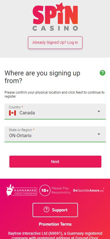 Minimum Deposit Registration Process Image 3