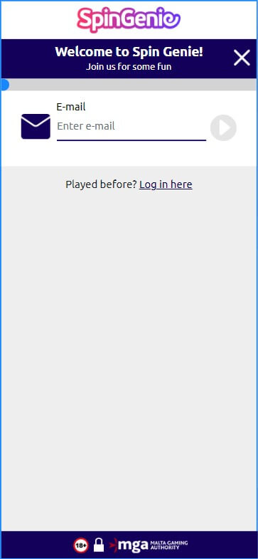 SpinGenie Casino Ontario Registration Process Image 14