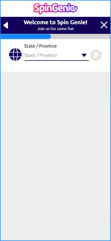 SpinGenie Casino Ontario Registration Process Image 8