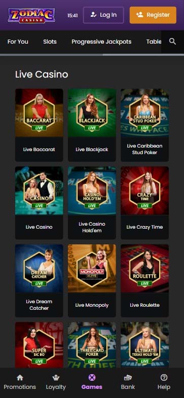 Ontario Online Casinos Mobile Preview 2