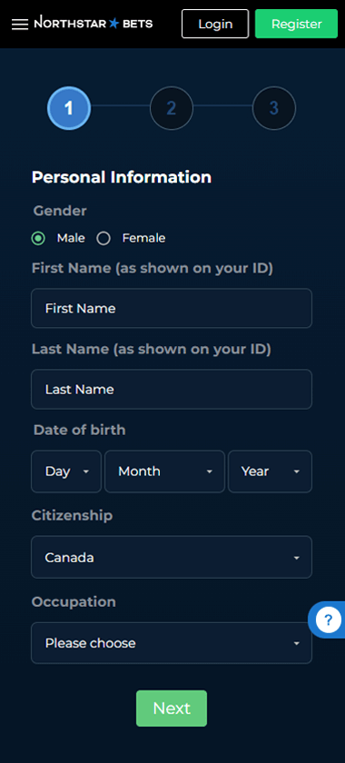 Minimum Deposit Registration Process Image 1