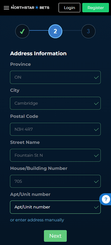 Ontario Online Casinos Registration Process Image 3