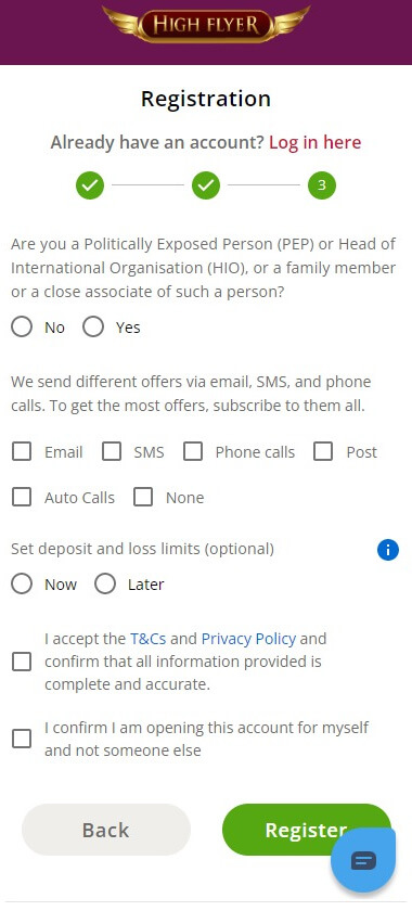 Slot Sites Registration Process Image 2