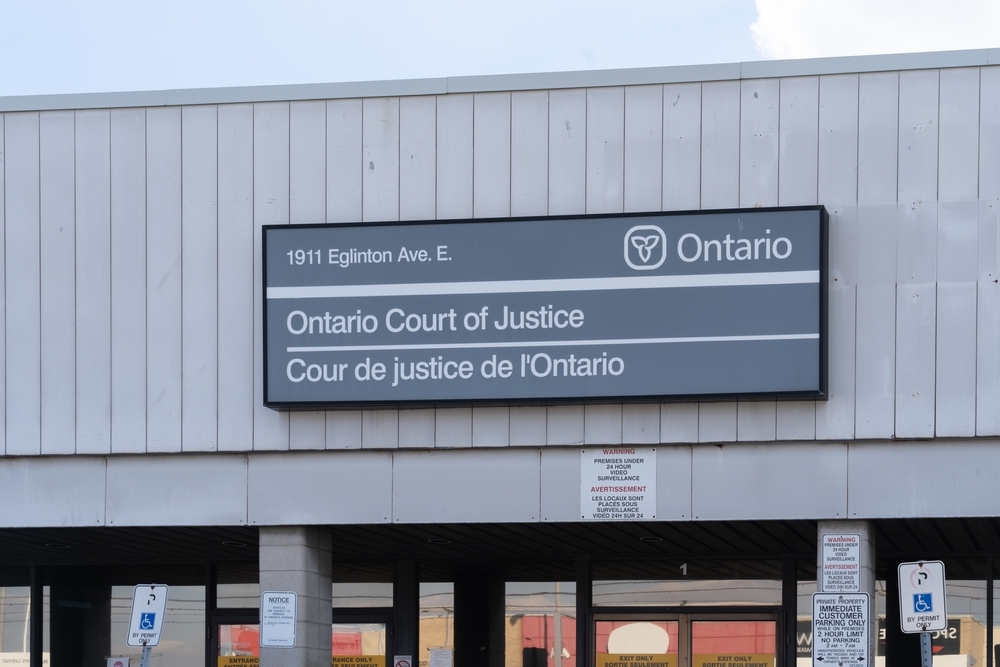 ontario court of justice
