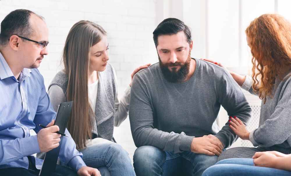 a group counseling session