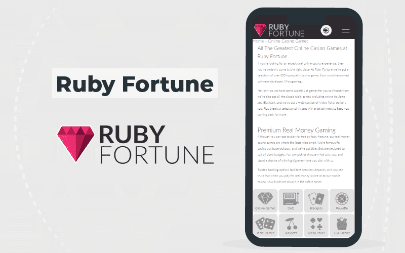 Gem-Height Entertainment at the Ruby Fortune On-line casino Canada