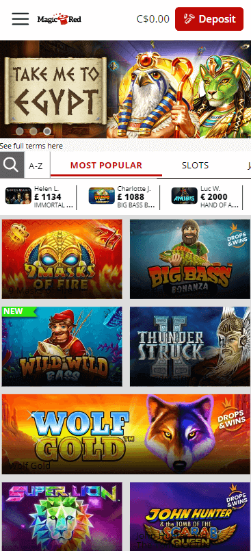 New Brunswick Online Casinos Mobile Preview 1