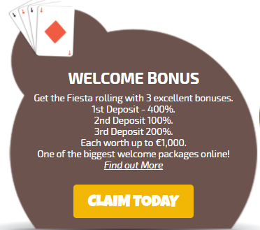 400% Casino Bonus