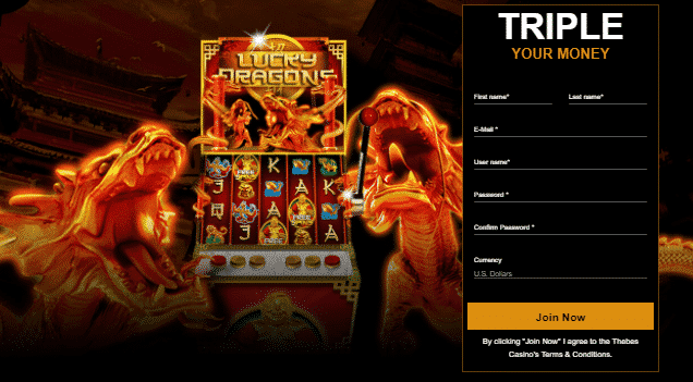 thebes casino 25 free