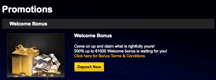 Euromoon casino login account