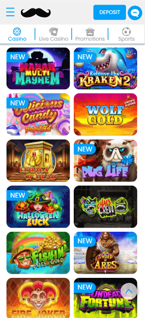 Mr.Play Casino Mobile Preview 1