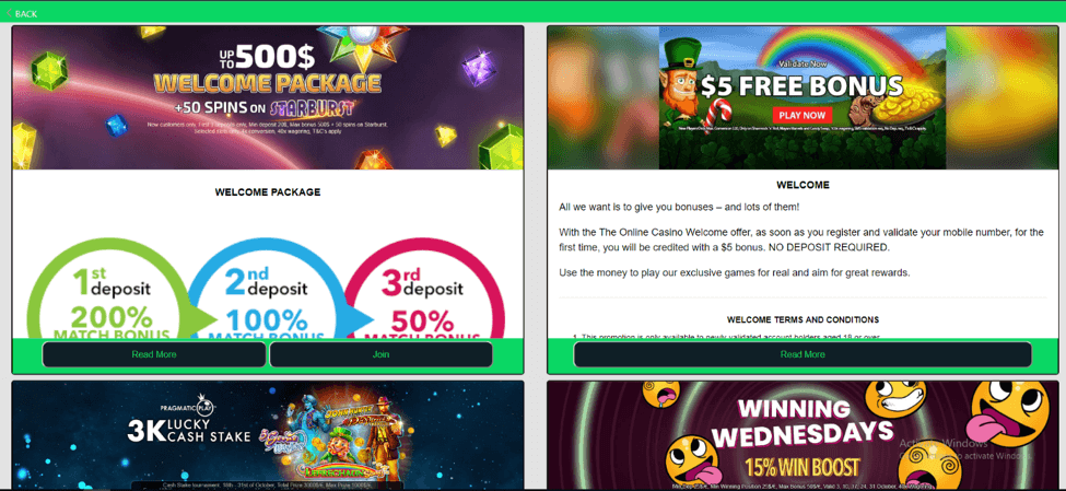 Casino Rewards Code Bonus 2019