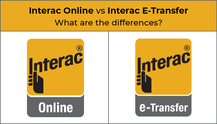 Interac Online vs Interac E-Transfer – what are the differences