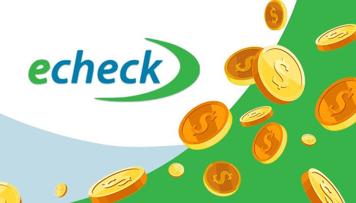 pay with echeck online casino