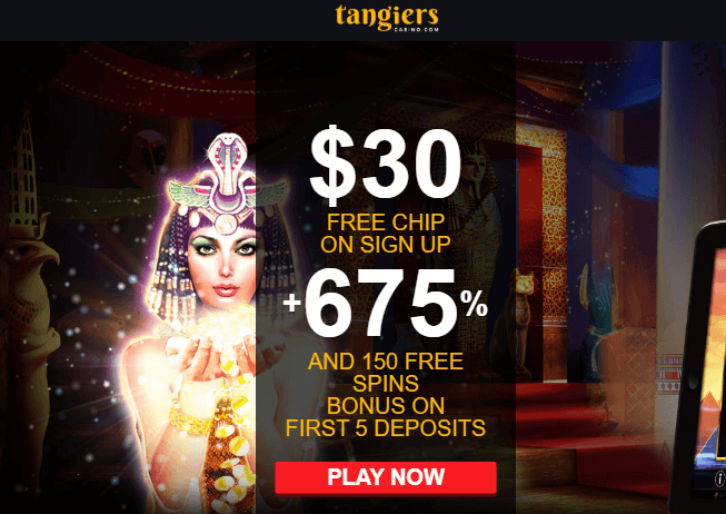 tangiers casino 77 free spins