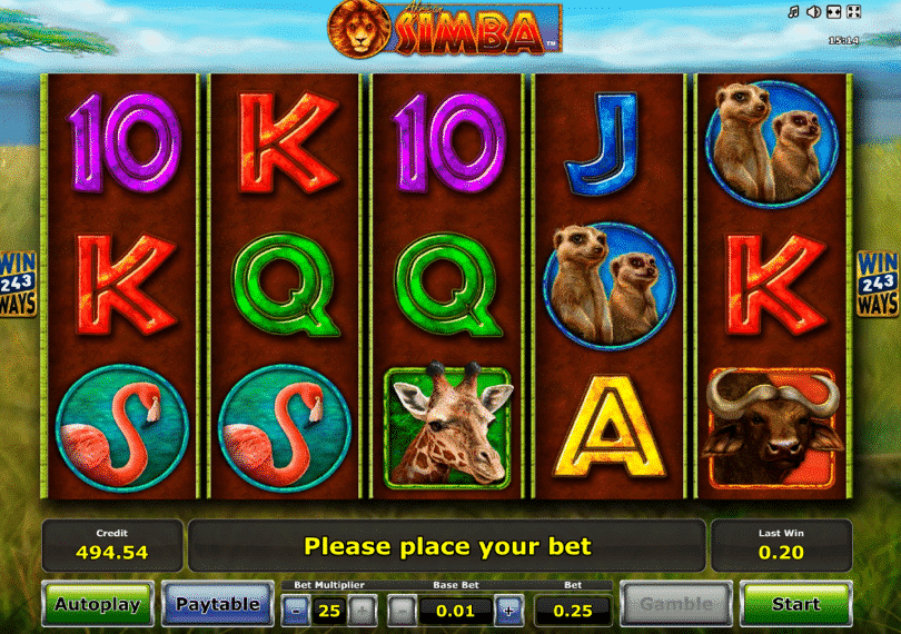 African Simba Slot Machine African Simba Slot Machine