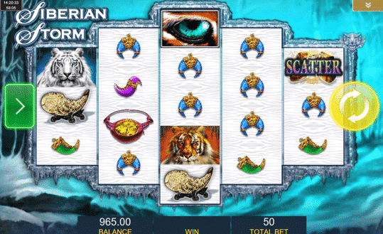 Free slot play siberian storm games