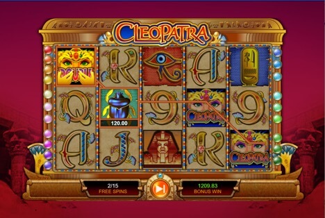 free online cleopatra slots machine