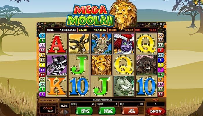 Quick step-by-step guide on how to play Mega Moolah