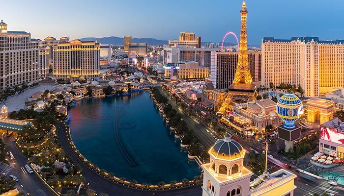 Top 5 Gambling Destinations - Las Vegas